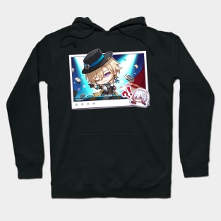 Honkai Star Rail Chibi Aventurine Show Hoodie